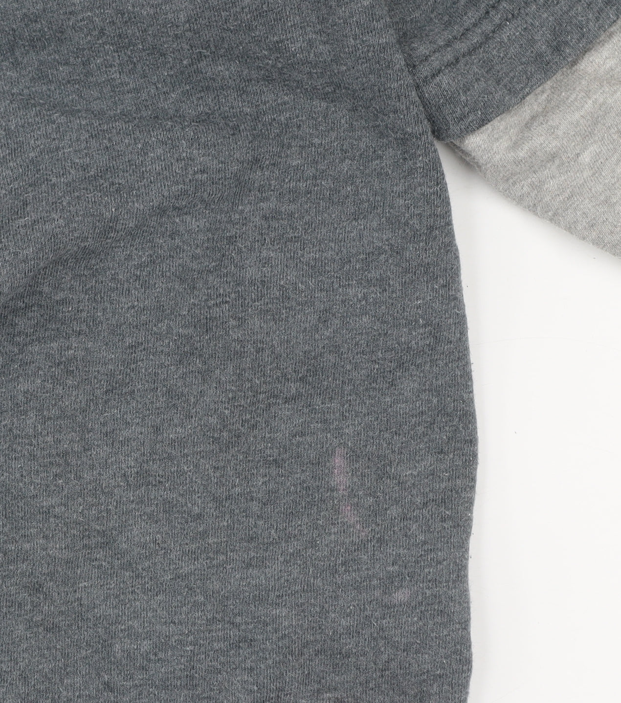 Champion Men’s Grey L Hooded Full Zip Track Jacket Cotton Blend