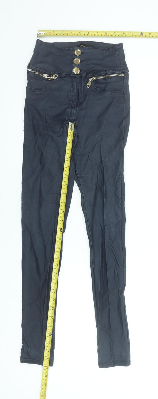Denim Club Women's Black High Rise Skinny Jeans Size 8
