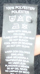 Dunnes Stores Women Black Large Fleece 1/2 Zip Pullover Sweatshirt