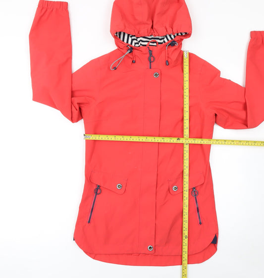 Womens UK Size 2XS Regular Trespass Red Polyester Jacket