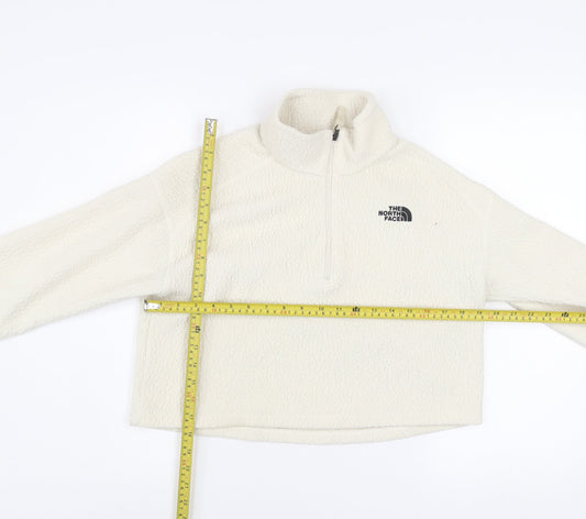 The North Face Womens Ivory Fleece Pullover Sweatshirt M