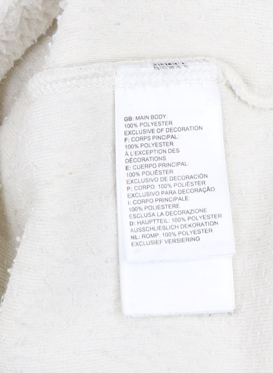 The North Face Womens Ivory Fleece Pullover Sweatshirt M