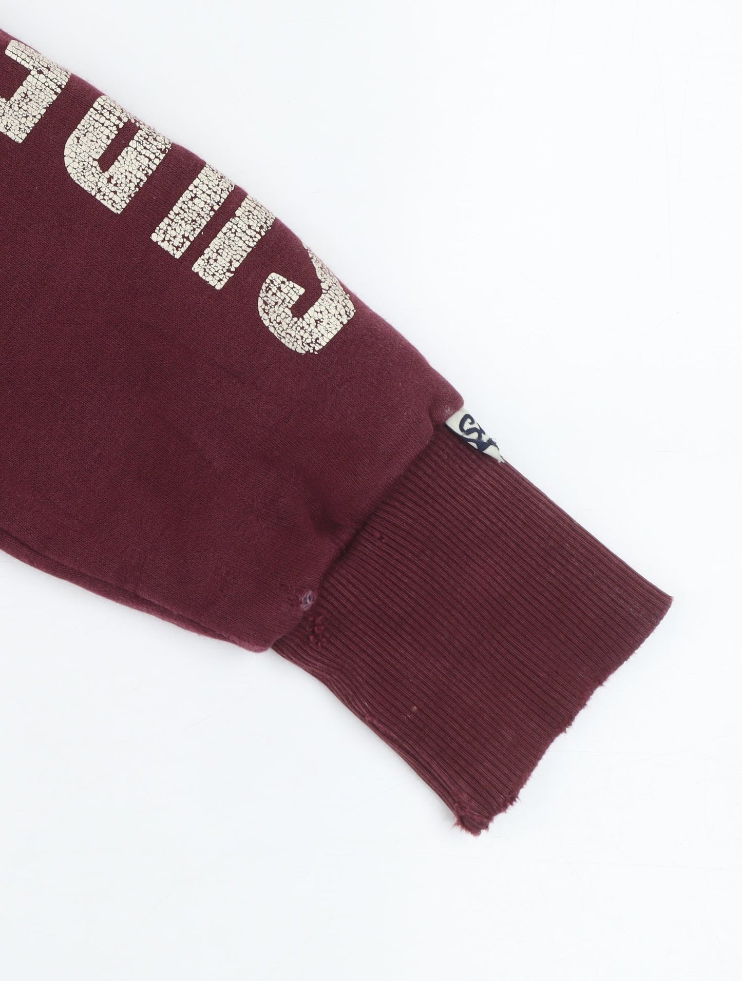 Superdry Men's Red Small Track Jacket Hoodie Full Zip Cotton Blend