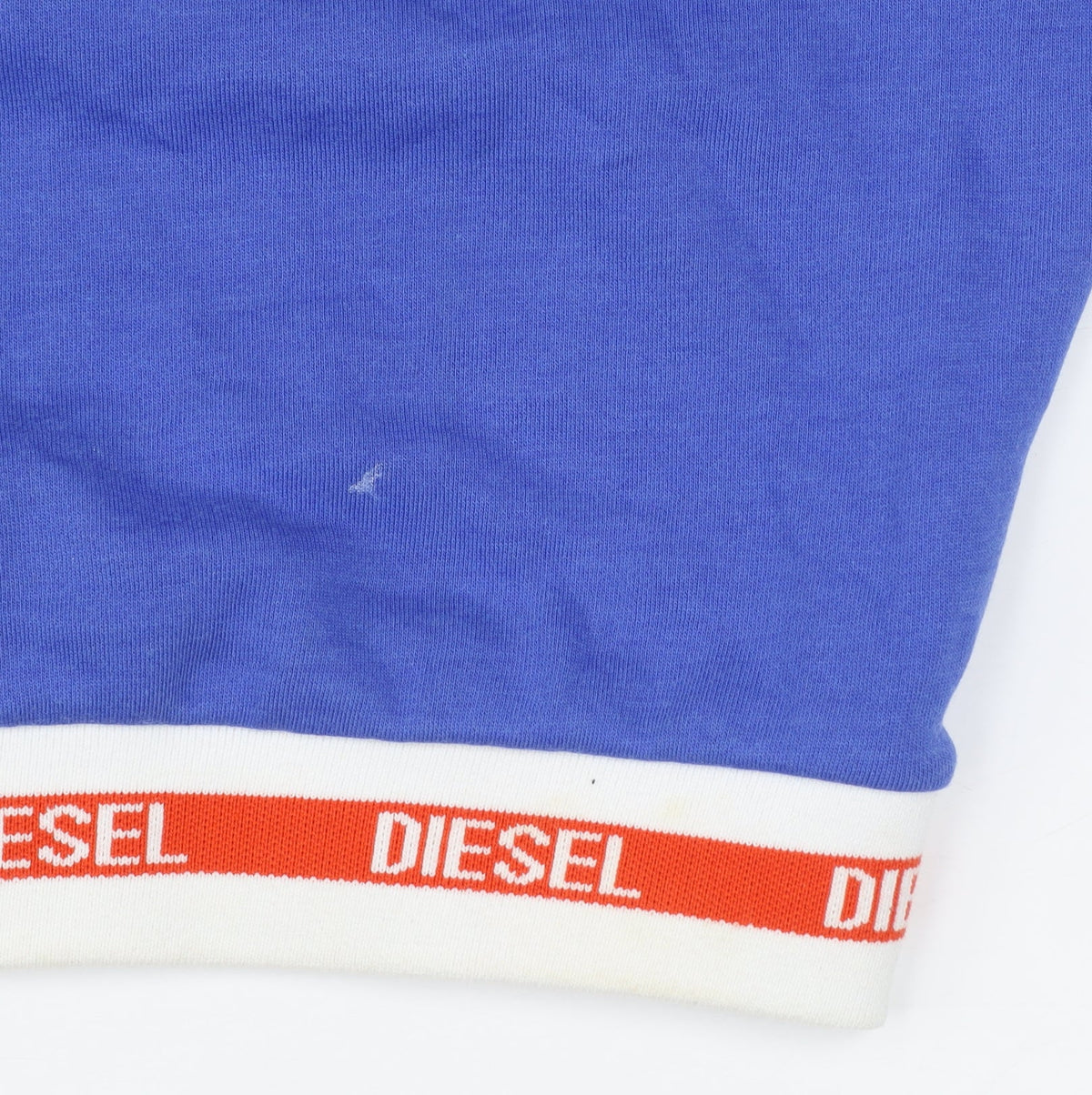 Womens UK XS Regular Diesel Blue Pullover Hoodie