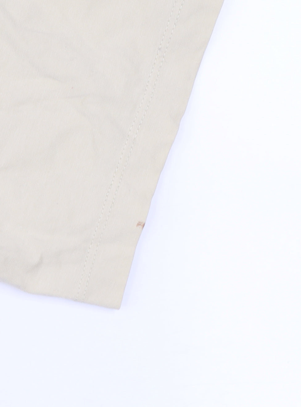 The North Face Womens Beige Cotton T-Shirt Size S Short Sleeve Casual Outdoor