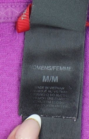 The North Face Women's Purple Fleece Pullover Sweatshirt Size M