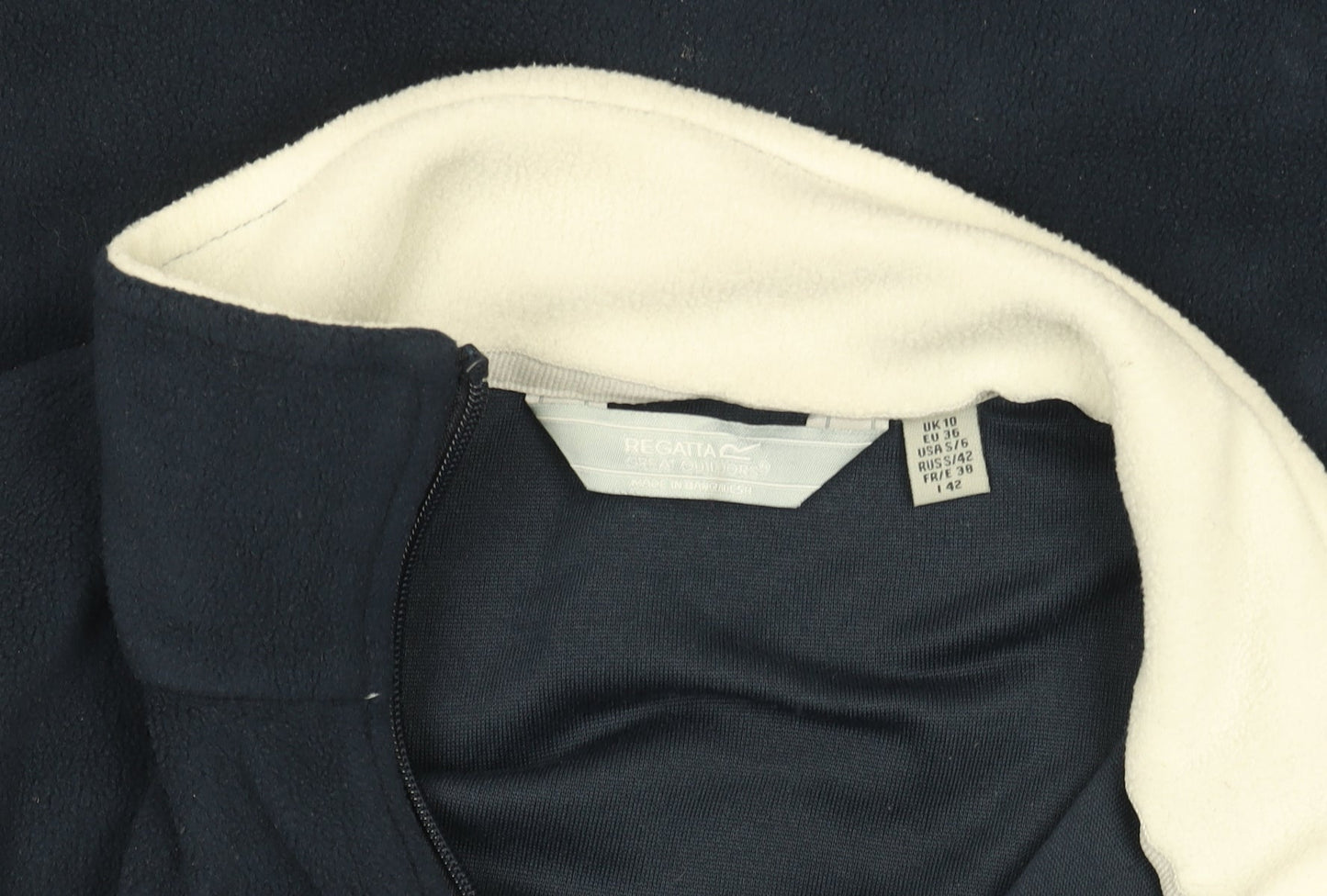 Womens UK Size 10 Regular Regatta Blue Polyester Waistcoat