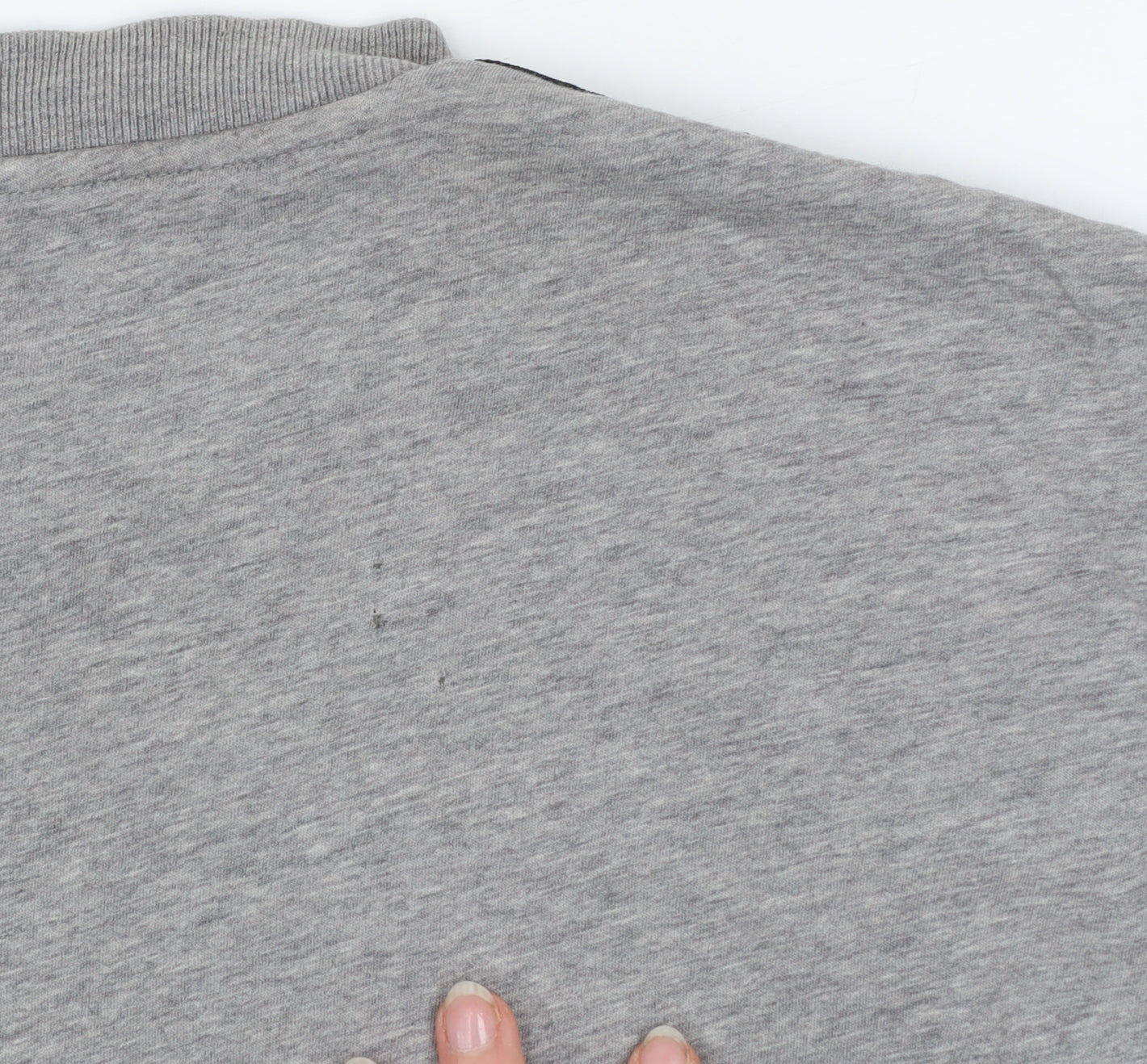 Adidas Men's Grey Pullover Sweatshirt M Vintage Sports Fleece Crew Neck