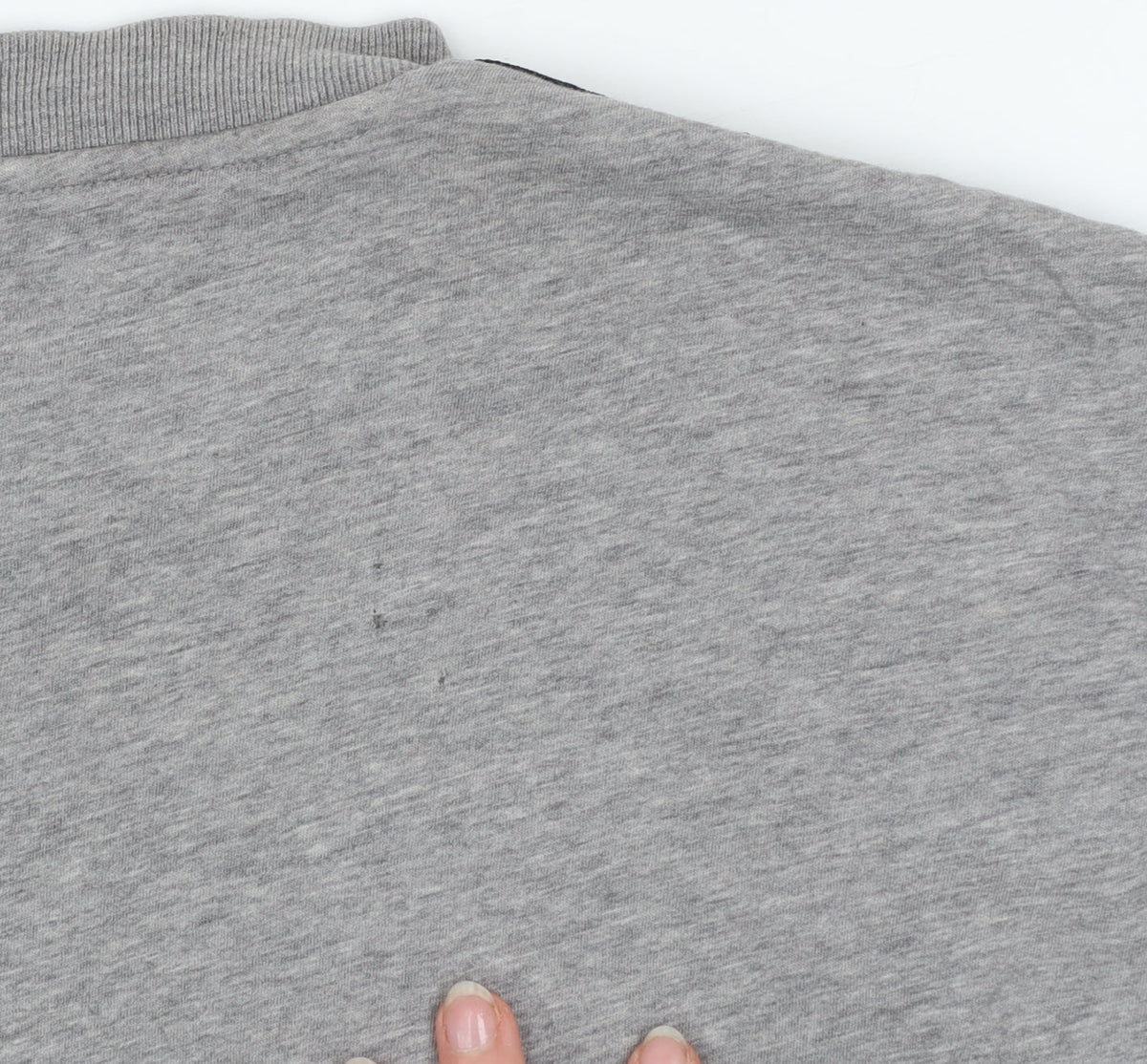 Additional view of Adidas Men's Grey Pullover Sweatshirt M Vintage Sports Fleece Crew Neck