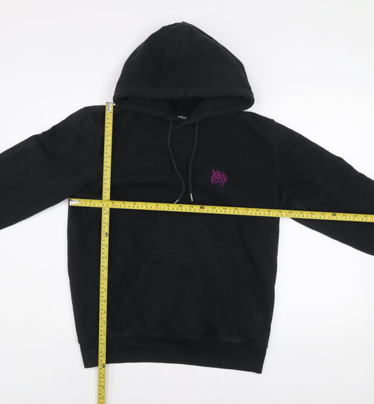 Banana Industries Men’s Black Pullover Hoodie Small Organic Cotton