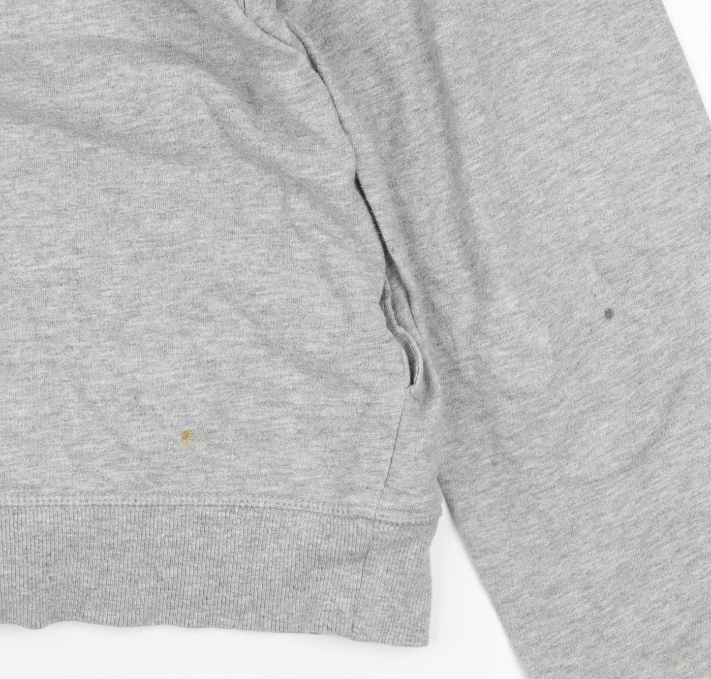 Adidas Men’s Grey Pullover Hoodie XL Sports Logo Sweatshirt