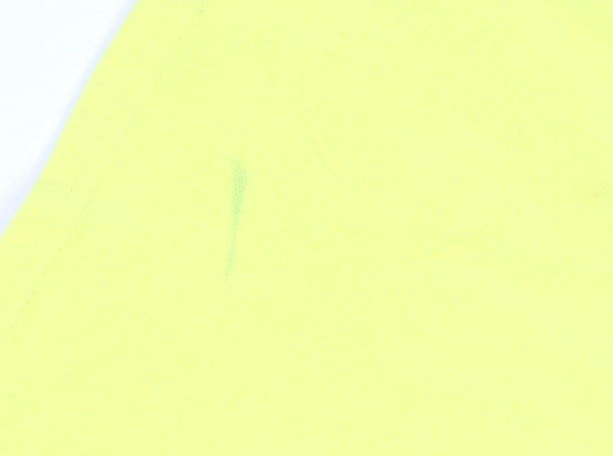 Tommy Hilfiger Teens Yellow Cotton Short Sleeve Polo Shirt Size 4