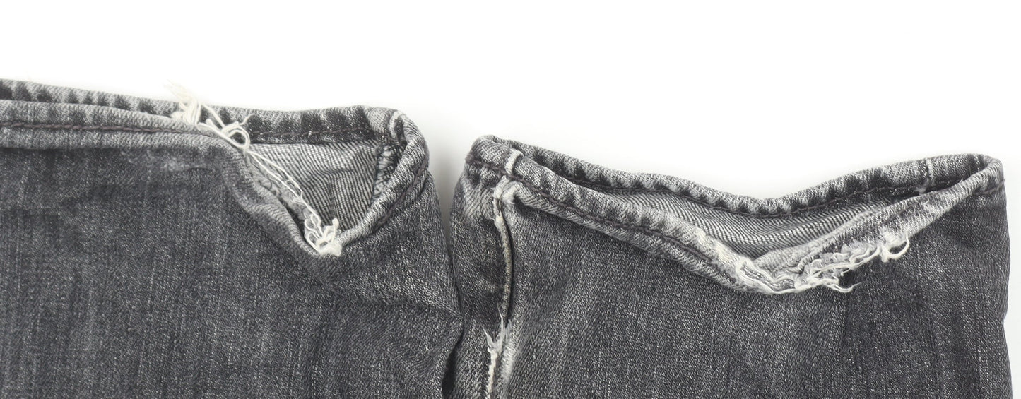 Levi's 501 Men's Grey Straight Leg Jeans W30 L32 Denim