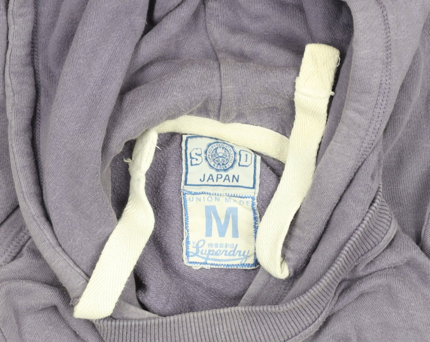 Superdry Women's Purple Hoodie M 100% Cotton Pullover