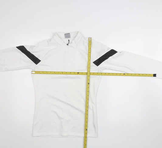 Womens UK XS Regular PUMA White Pullover Sweatshirt