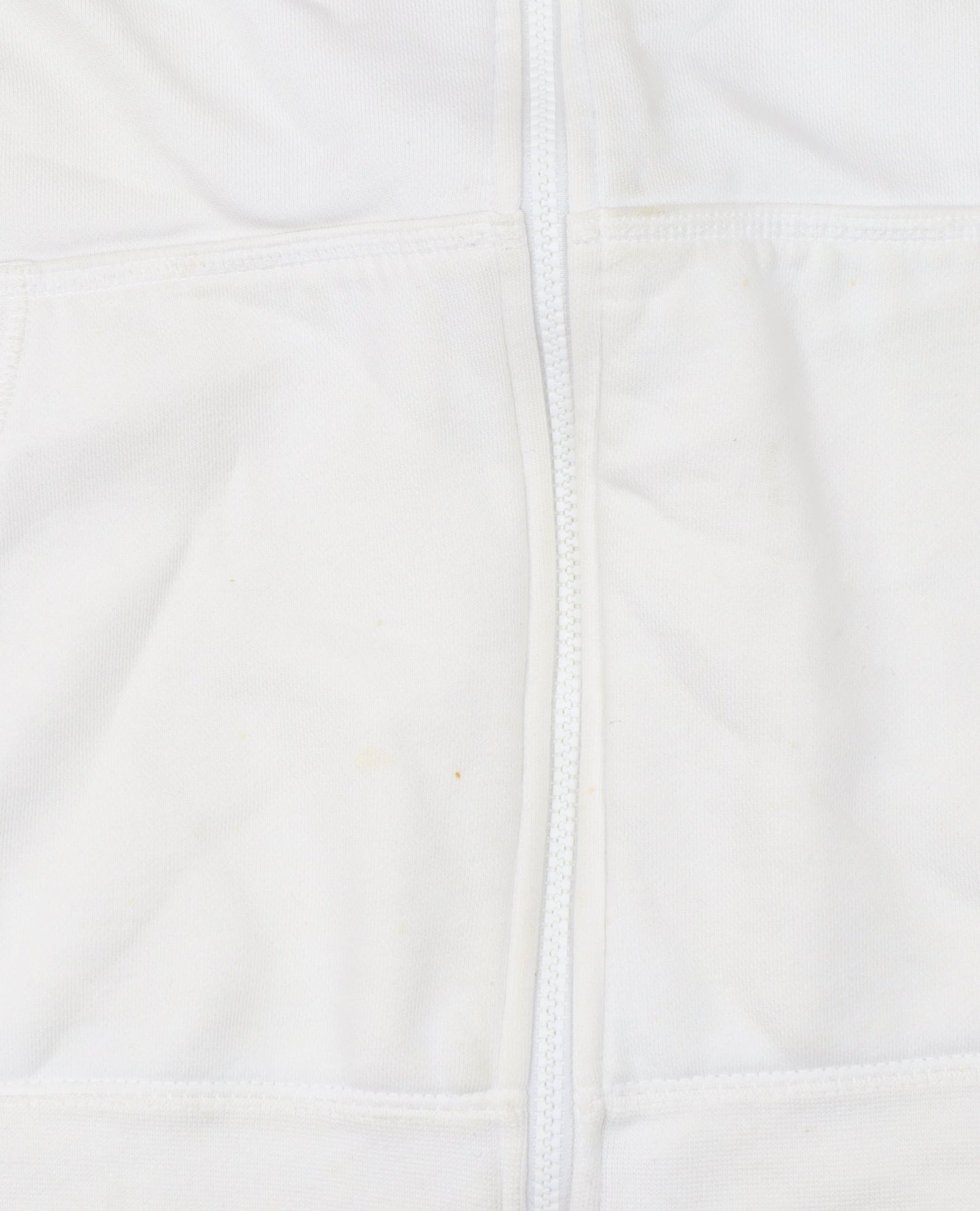 Nike Men's Grey White Sleeveless Full Zip Hoodie Vest M