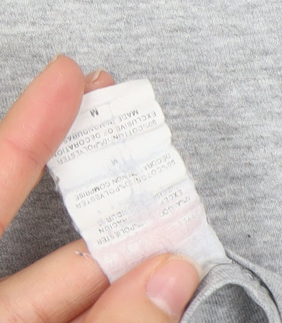 Champion Men's Grey Crew Neck Short Sleeve T-Shirt Size M