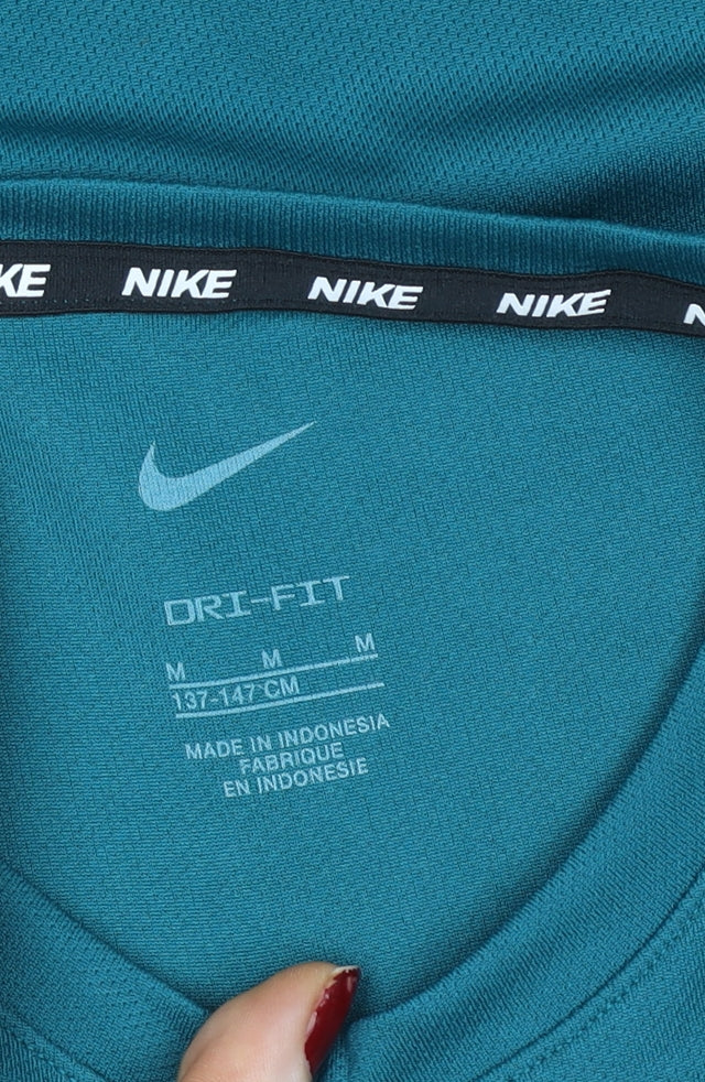 Nike Men's Blue Dri-Fit Short Sleeve Athletic T-Shirt M