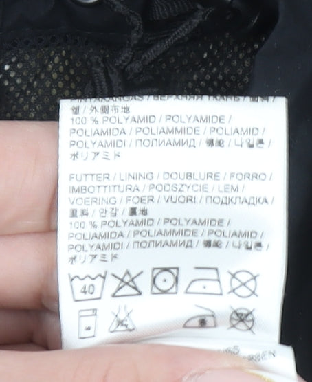 Womens UK Size 8 Regular Jack Wolfskin Black Polyamide Jacket