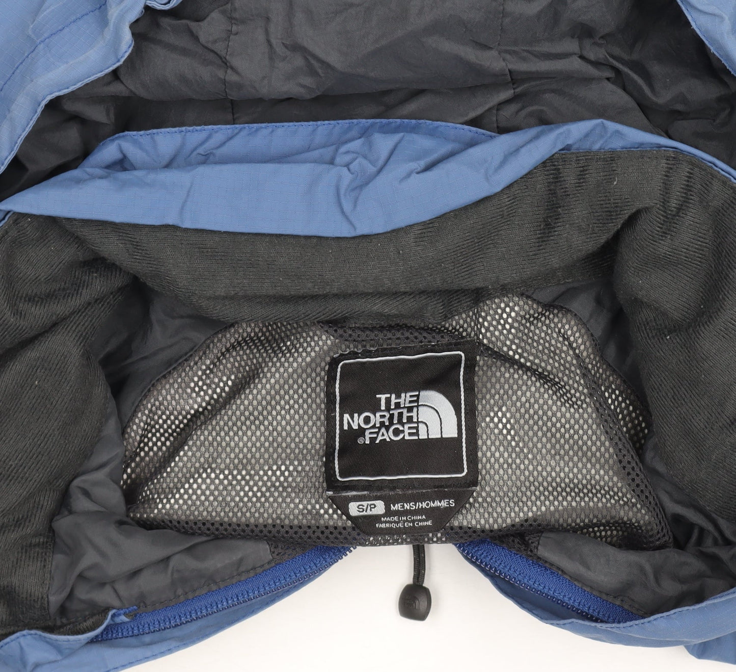 The North Face Boys Blue Waterproof Hooded Rain Jacket Size S