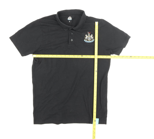 Castore Men’s Black Polo Shirt M Newcastle United Regular Fit