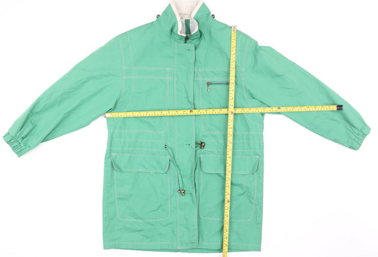 Marks and Spencer Women’s Green Mid-Length Anorak Jacket UK 10