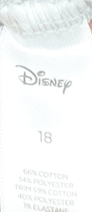Disney Women Grey Mickey & Minnie Love Pullover Sweatshirt Size 18