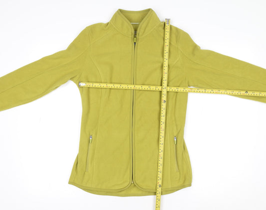 Marks and Spencer Goodmove Green Fleece Full Zip Jacket S