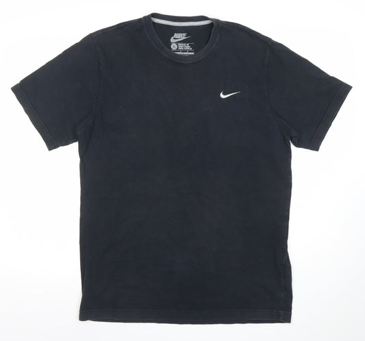 Mens UK Size L Nike Black Cotton T-Shirt