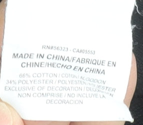 Nike Men's Black Pullover Sweatshirt M Regular Fit Crew Neck Fleece