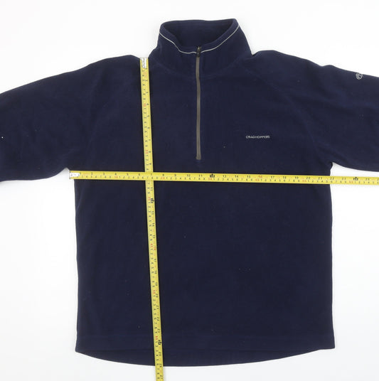 Mens UK M Regular Craghoppers Blue Pullover Sweatshirt