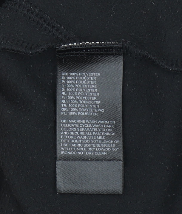 The North Face Womens Black M Fleece 1/4 Zip Pullover Hoodie