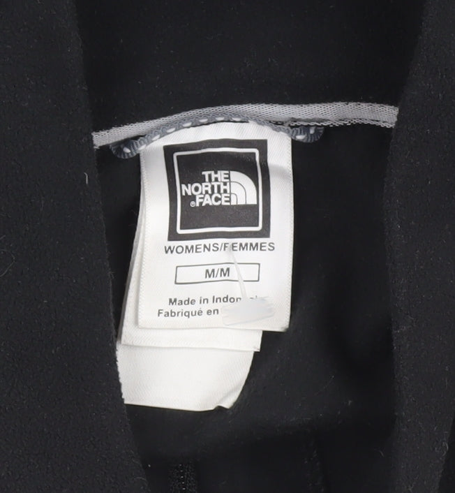 The North Face Women's Black Medium 1/4 Zip Fleece Pullover Sweatshirt