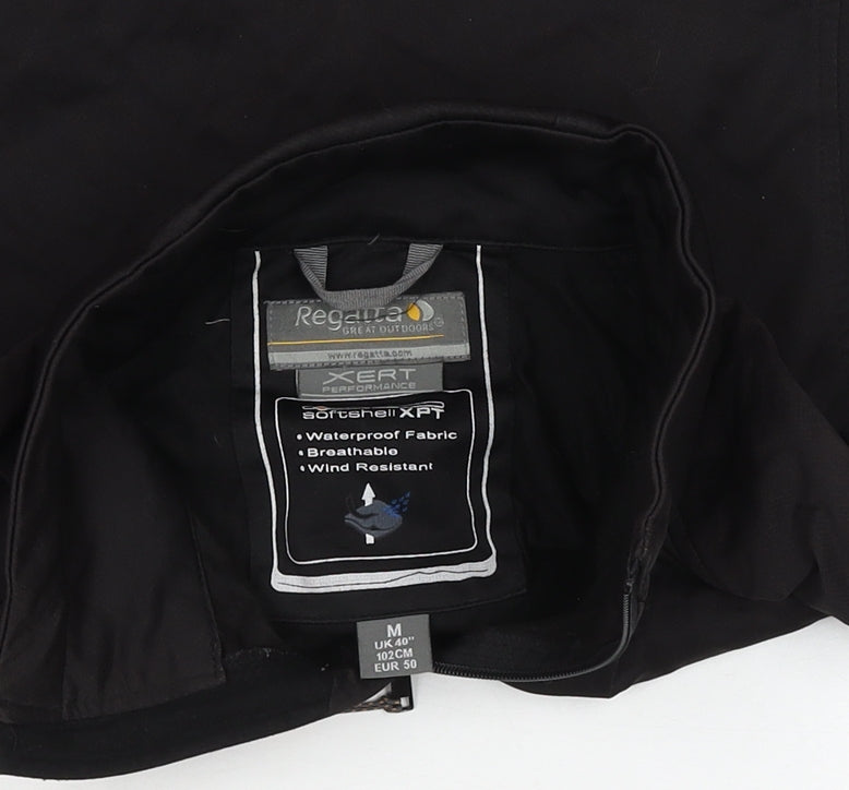 Regatta Men's Black Softshell XPT Waterproof Wind Resistant Jacket M