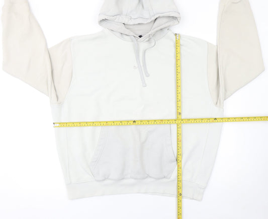 Nike Women’s Beige Hoodie Large Pullover Standard Fit