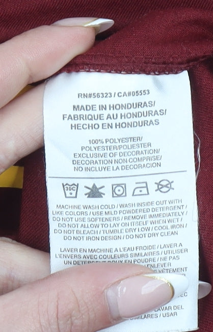 Nike Men's Red Cavaliers Dri-FIT Athletic T-Shirt Size M