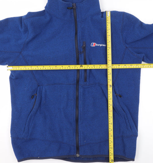 Berghaus Women’s Blue Fleece Jacket Size L Full Zip Outdoor Top