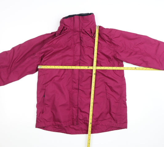 Womens UK Size 16 Regular Peter Storm Purple Polyamide Blend Jacket