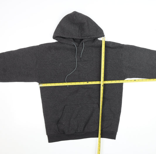 PrettyLittleThing Men's Grey Pullover Hoodie Size S Regular Fit