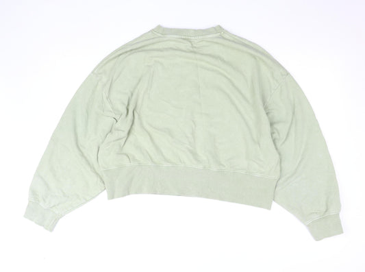 MSU Michigan State Women’s Green Crew Neck Pullover Sweatshirt XS