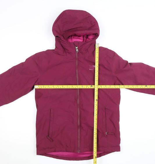 Teenss UK Size 12 Regular Karrimor Pink Polyester Jacket