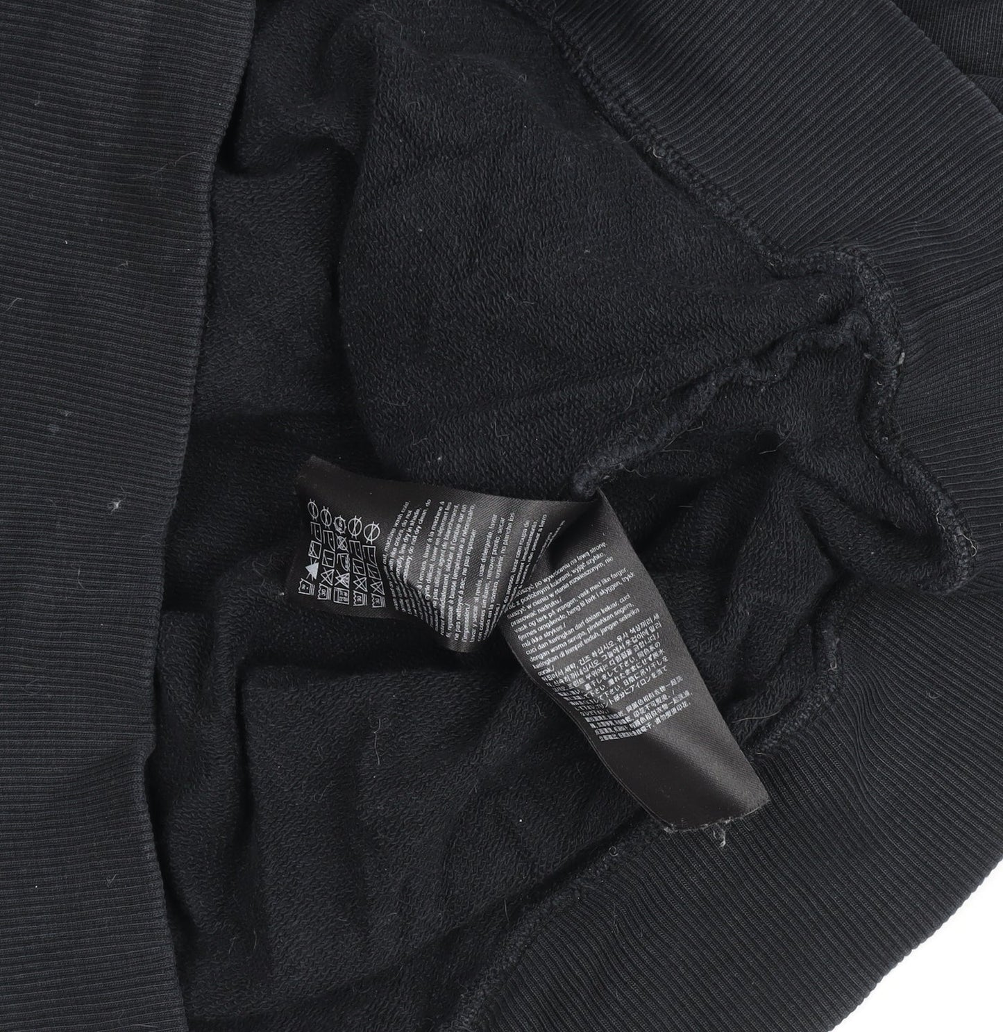 Mens UK M Regular Calvin Klein Black Pullover Sweatshirt