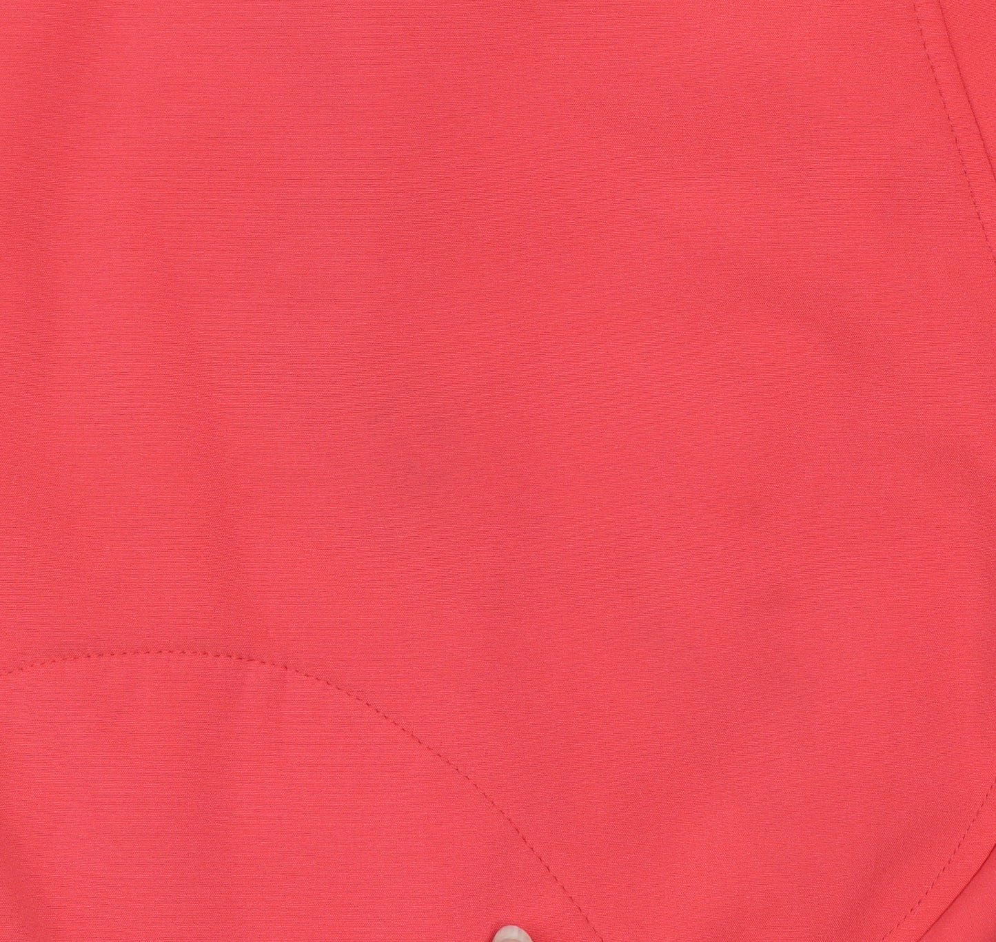 Womens UK Size L Regular Calvin Klein Red Polyester Blend Jacket