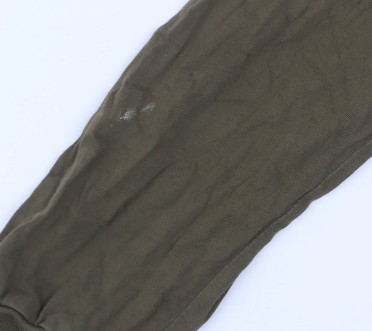 Ralph Lauren Men's Green Long Sleeve Slim Fit Cotton Top Size L