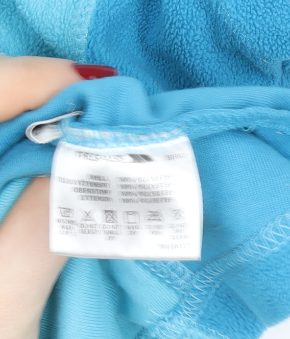 Womens UK L Regular Trespass Blue Pullover Sweatshirt