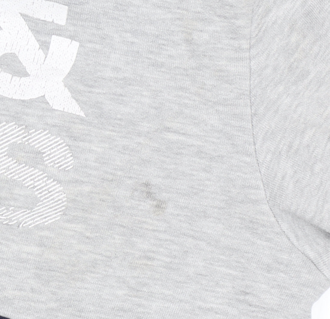 Mens UK L Regular JACK & JONES Grey Pullover Hoodie