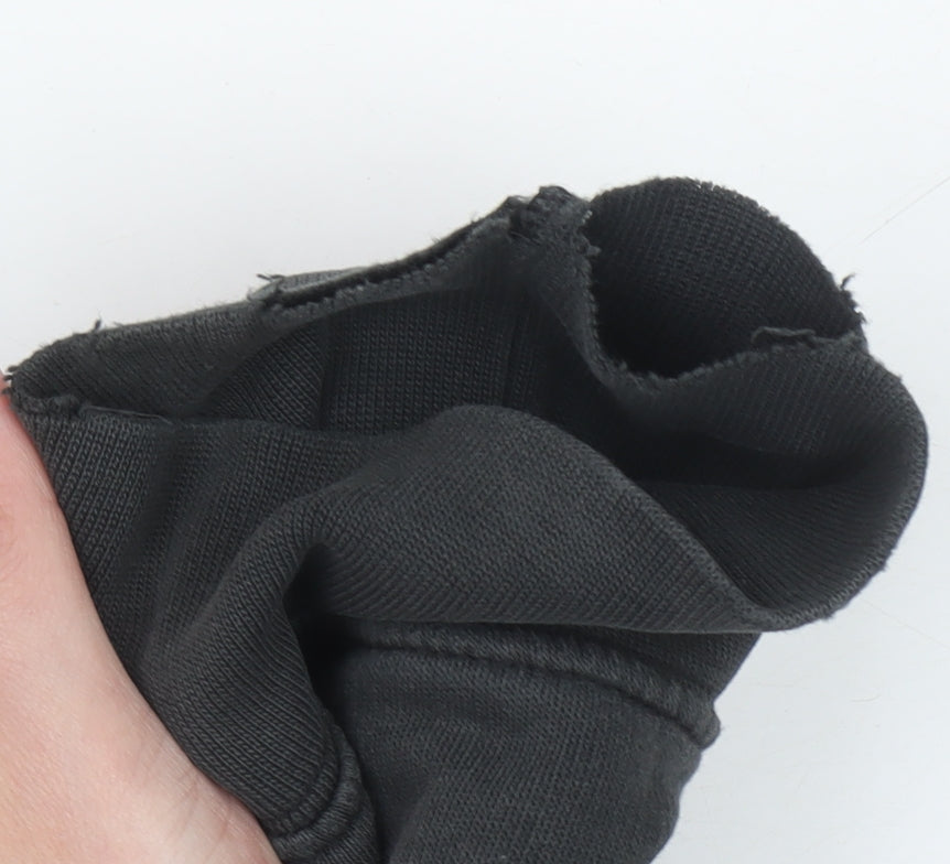 Nike Men's Black Pullover Hoodie L Regular Fit Sports Fleece