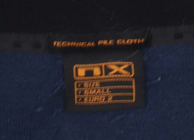 NX Men's Blue Fleece 1/4 Zip Pullover Sweatshirt Small