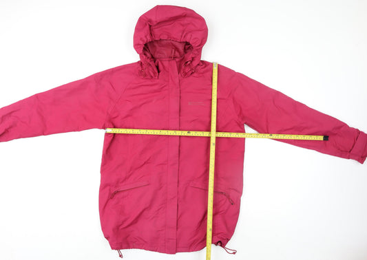 Womens UK Size 12 Regular Mountain Warehouse Pink Polyester Jacket