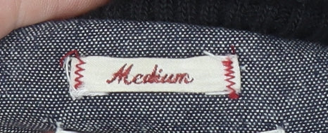 Tommy Hilfiger Women Black Long Parka Coat Faux Fur Trim Hood Belted M